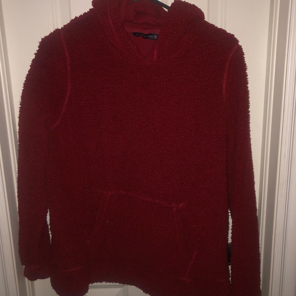 Fuzzy Abercrombie Hoodie